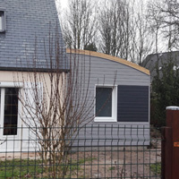 Extension bardage maison Angers Segré Cholet 49