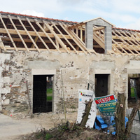 Rénovation charpente toiture Angers Segré 49